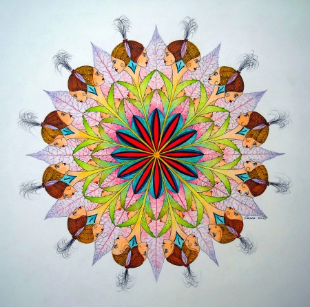Mandalala No.138, "TWOTIMESTWELVE", 2015, 50 x 50 cm